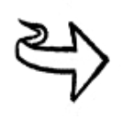 Curved arrow icon pointing toward the checklist link.